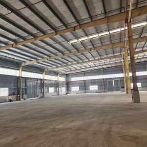 cho thuê kho, nhà xưởng 4700m2 tại đường 13c, xã long nguyên, bàu bàng, bình dương, 260 triệu