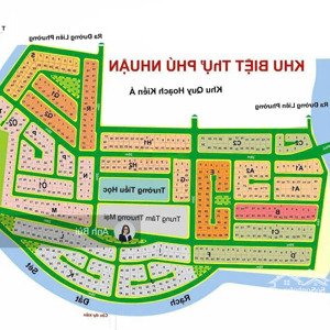 lô biệt thự đối diện công viên siêu đẹp không lỗi phong thuỷ giá 83tr/m2 - rẻ nhất dự án - dt 270m2