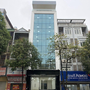 cho thuê nhà mặt phố xã đàn. dt: 105m2x7t + hầm. mt: 6m
