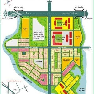 Bán Lô Biệt Thự View Hồ Kdc 13e Intresco Nguyễn Văn Linh Dt 200 M² Giá 42tr/ M²