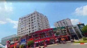 cho thuê chung cư phú thọ, q. 11, lý thường kiệt, diện tích 60m², 2pn, lầu cao view đẹp, thoáng mát