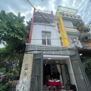 bán nhà 4 tầng, hẻm xe hơi tránh nhau, 55m2 (ngang 4.5m), giá 9.5 tỷ.