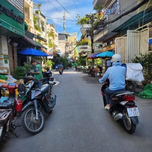 nhà 4 tầng - hẻm thông như mặt tiền - hẻm 7m - dòng tiền 20tr/ tháng