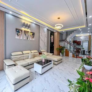 bán nhà mới 1 trệt 2 lầu đường số 20 khu xây dựng công ty 8, giá 4 tỷ 700 triệu