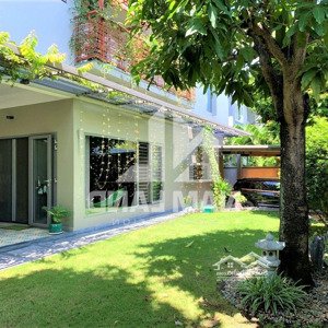 cho thuê nhà 500m2 căn góc 2 mặt tiền ngay khu đô thị an phú an khánh sân vườn 2 lầu 7 phòng lớn