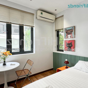 new 100% | căn hộ 1pn 35m2 cao cấp, đầy đủ tiện nghi, gần vx dân chủ, q10 & vườn chuối, hẻm xe hơi