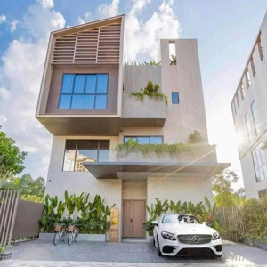 nhà phố biệt thự cao cấp - khu compound ngay trung tâm thành phố mới bình dương