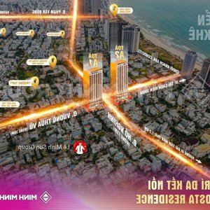 căn hộ 2 pn, 3 pn view biển và view sông ngắm pháo hoa tầng cao, giá chỉ từ 55tr/m2, lợi nhuận cao