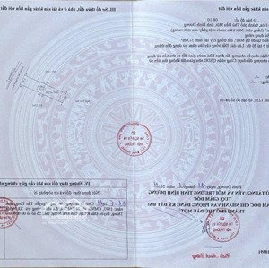 bán đất định hòa , diện tích 5x22, đường thông