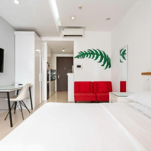 quá kẹt rồi! duy nhất river gate studio đầy đủ nội thất gần 30m2 lầu cao chỉ 2,24 tỷ lh 