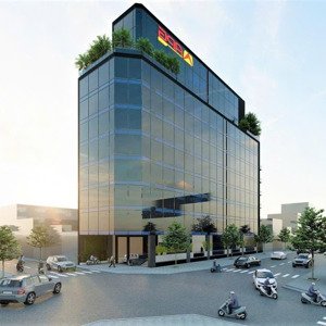 bán đất góc 2mt 12mx47m + công trình đang xây trụ sở, building 10 tầng - ung văn khiêm, bình thạnh