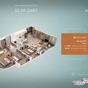 căn góc 3pn - 127m2 giá 25 tỷ, view sông tuyệt mỹ, nhà mới 100% chưa sử dụng full nội thất cao cấp
