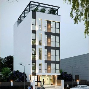 tòa nhà cho thuê ngay khu hành chính tp thủ đức(q2).dt:8x20m, hầm 6 tầng, đầy đủ pccc. giá 120tr/th