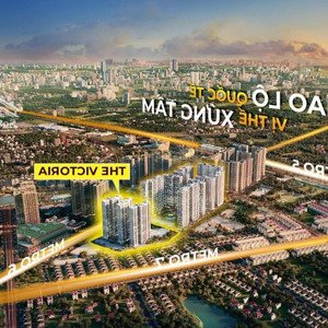 còn 2 shop khối đế 60m2 the victoria- kđt vinhomessmart city, ck 13,5% cho thuê nhận 85tr giá 10 tỷ
