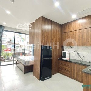 cho thuê chung cư mini tách bếp bancong - full nội thất mặt tiền đường hùng vương quận 5