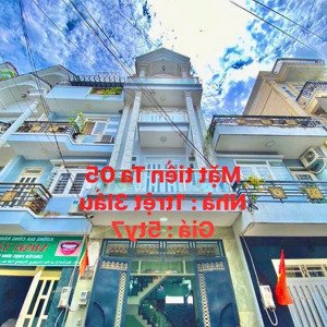 bán nhà phố 4x14m.xây 3 lầu hẻm 9m thông lê văn khương,phường thới an.q12.lh : 