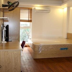Cho thuê căn hộ dịch vụ giá rẻ tại Hàm Long, Hoàn Kiếm, 30m2, studio, đầy đủ nội thất