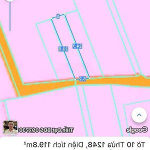 chính chủ bán gấp lô đất mặt tiền nhựa 5x24m thổ cư 100% ngay gần chợ, ubnd xã giang điền, giá rẻ