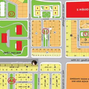 bán đất mặt tiền đường 16m (nguyễn mộng tuân) đối diện novaland