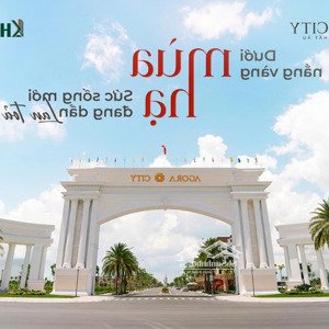 đất nền agora city-sổ riêng từng nền - giá đầu tư sinh lời cao chỉ từ 19tr/m2, hỗ trợ bank vay 70%