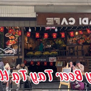 cho thuê mặt bằng kinh doanh phố trần huy liệu dt 50m2, mặt tiền 6m, giá thuê 24tr, chủ nhà dễ tính