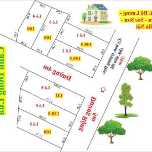 cực hot! 7 lô đất sóc sơn, 100m2 full đất ở, đường ô tô, gần đường liên tỉnh, chỉ từ 6xxtr