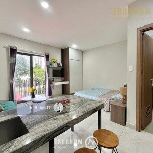 căn hộ studio | ban công - có đảo bếp , gần lotte mart - tiện đi sân bay