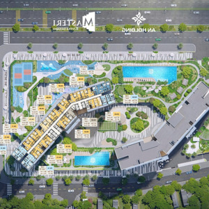 căn hộ masteri rivera đà nẵng- 1pn+1, 47,5m2, giá chỉ 3,6 tỷ, tầng trung- tầng cao đẹp của cen land