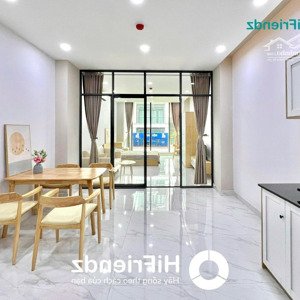 căn hộ cao cấp 1pn tách bếp - thang máy - hầm xe - full nội thất