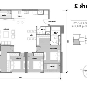 bán căn góc p2-11 siêu phẩm view hoa hậu vinhomes central park 187,7m2