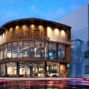 cho thuê nhà 4 tầng lô góc mặt tiền hải châu diện tích: 150m² x 4 tầng(dtsd 520m2)\
