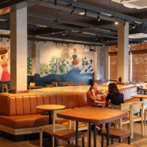 cho thuê nhà 4 tầng lô góc mặt tiền lê duẩn, hải châu diện tích: 150m² x 4 tầng (dtsd 520m2)