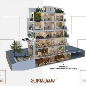 bán căn shophouse có hầm dự án vaquarius văn giang diện tích sử dụng lên đến 620m2, giá chỉ 24 tỷ