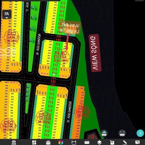 bán nền view sông đường số 15 giá 2tỷ050tr còn bớt lộc dt 100m2(5x20) tại kdc thái sơn long hậu