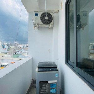 studio ban công full nội thất, máy giặt riêng ở 142 nguyễn thị thập q7. gần lotte mart, pmh