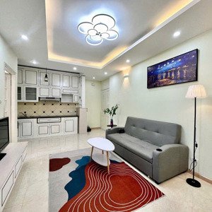 cho thuê chung cư cảnh sát 113 trung kính. 50m2 1 khách 1 ngủ 1 bếp 1vs. nhà full đồ đẹp, 10 triệu