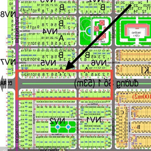 bán đất nhà vườn mặt tiền lê hồng phong 53m trục đường lớn nhất dự án hud nhơn trạch