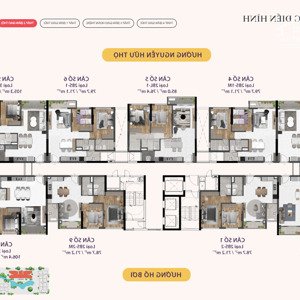 chính chủ bán căn góc, 3 phòng ngủ, view hồ bơi, nội khu, 106m2, tháp t2 - giá 6.65 tỷ