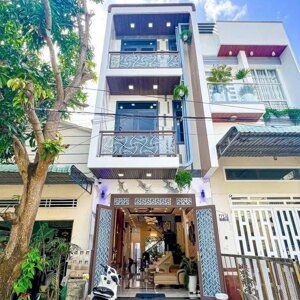 Nhà 1 trệt 2 lầu hiện đại đường Trần Văn Long KDC Thới Nhựt 2