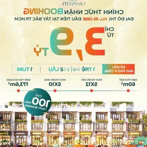 chính sách ưu đãi boom tấn vinhomes green city chỉ từ 3,9 tỷ cho căn nhà phố 4 tầng