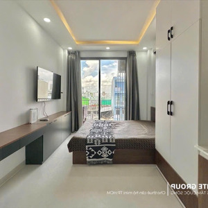 cho thuê phòng 40m2 ban công đón nắng full nội thất ngay nguyễn thị huỳnh phú nhuận, giáp quận 3
