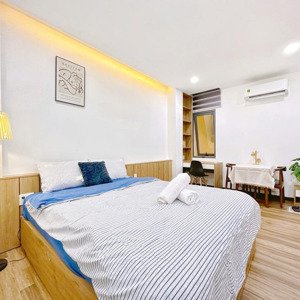 studio thoáng mát, full nội thất, thang máy, hầm xe. ngay quận 1, thủ thiêm, thuận tiện di chuyển