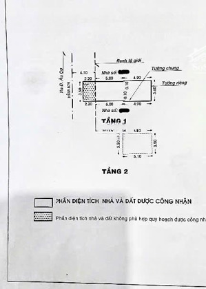 bán nhà hẻm 3m(3 gác) âu cơ, p. phú trung, q. tân phú