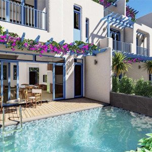 biệt thự mặt biển cam ranh -sổ đỏ lâu dài, full nội thất, giá tốt nhất