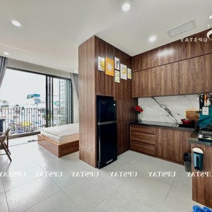 cho thuê cc mini 1pn mới bancol thang máy xin 45m2 ngay lý thái tổ cạnh nowzone, nguyễn văn cừ