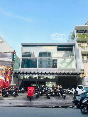 bán nhà mặt tiền trường sơn - dt: 11x28m - 3 tầng - xd: hầm + 8 lầu - giá bán: 45 tỷ tl - tin thật