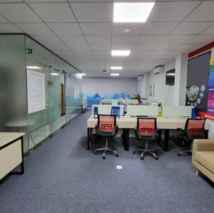 văn phòng 100m2 tại khu đô thị him lam kênh tẻ cho thuê giá 20tr/th