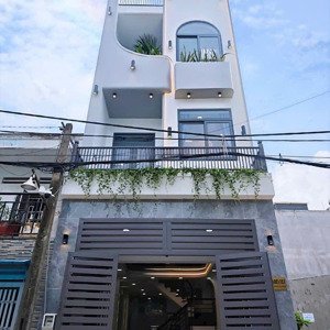 nhà phố 4x14m đúc 3 tấm full nội thất hẻm 6m thông gần cấp 2 nguyễn trung trực , p thới an, q12