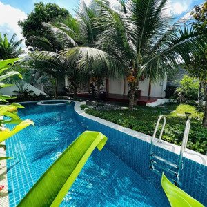 giảm 5tỷ biệt thự gỗ full nội thất - hồ bơi - 1017m2 - mặt tiền 14m