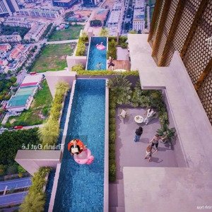 bán căn sky villas 3 tầng 463,9m2 bể bơi, sân vườn, view trực biển trung tâm du lịch hạ long